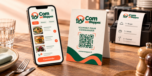 Exemple de réalisation : Commande à table par QR code