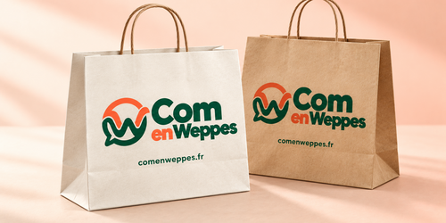 Exemple de réalisation : Sacs kraft personnalisés